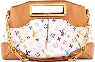 Louis Vuitton Judy Handbag Monogram Multicolor MM shoulder bag - Wit