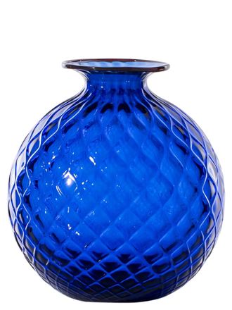 VENINI Monofiori Balloton Vases Blu-Unisex