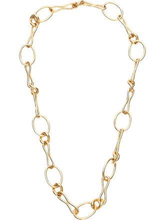 J.W.Anderson irregular chain necklace - women - Gold Plated Brass - One Size