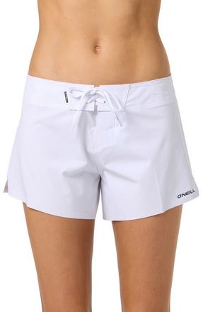 O'Neill Hyperfreak Tech Stroke Board Shorts in White at Nordstrom, Size 11