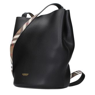 Burberry Leather Crossbody Bag - Black