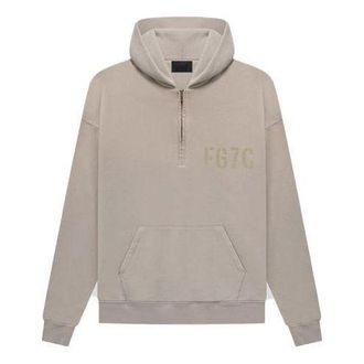 Fear of God L/S Half Zip Hoodie Vintage Paris Sky FG50-021FLC-041