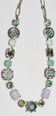 Mariana Womens Pina Colada Necklace In Green
