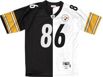 Mitchell & Ness T-shirt Split Home and Away Jersey NFL Pittsburgh Steelers 05 Hines Ward - Nero