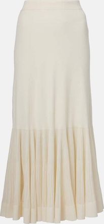 Zimmermann Gonna midi Illuminate in maglia a coste