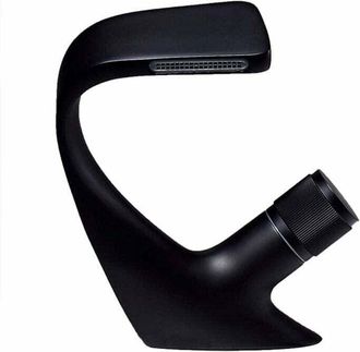 OEM Grifo De Ba&ntilde;o, Grifo De Lavabo En Cascada Moderno Negro, Mezclador De Fregadero De Lat&oacute;n, V&aacute;lvula De Cer&aacute;mica, Disponible En Fr&iacute;o Y Caliente, Aireador