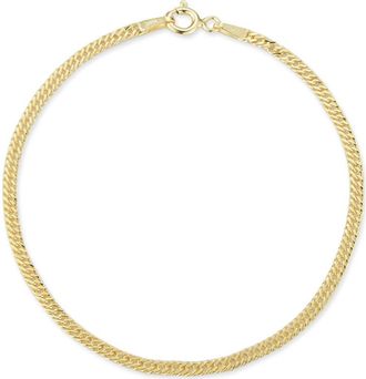 Glaze Jewelry Curb Chain Bracelet in Gold at Nordstrom Rack