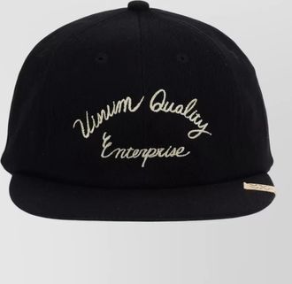 Visvim baseball hat structured crown curved brim