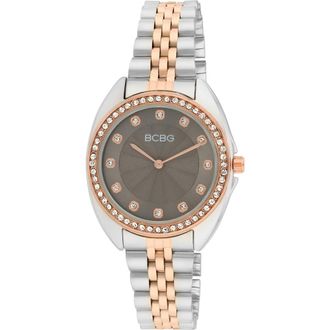 BCBGeneration Glitz Bracelet Watch, 34mm in Two Tone Rose at Nordstrom Rack