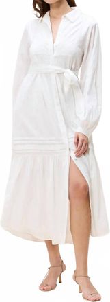 Cleobella Doutzen Midi Dress In Ivory