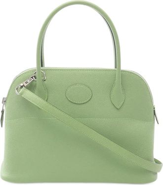 Herm&egrave;s 2020 Epsom Bolide 27 satchel - Verde