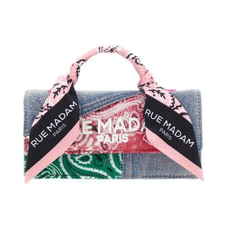 Rue Madam Handbags, female, Multicolor, Size: ONE SIZE Paisley Shoulder Bag