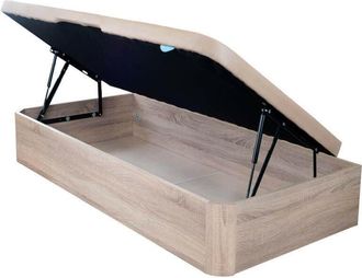 RELAX Arc&oacute;n Canap&eacute; Abatible Lateral Relax 3D altura 32 cm 90x190 cm - Natural