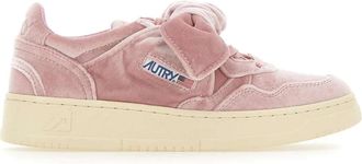Autry Sneakers, female, Pink, Size: 10 US Medalist Low Velvet