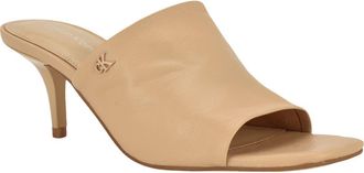 Calvin Klein Chaney Sandal in Light Natural Leather at Nordstrom, Size 9.5