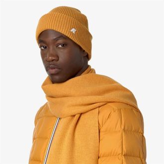 K-Way Brice Beanie - unisex - Petten - Geel - ONE Size - Wol - Accessoires