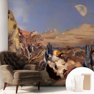 Tulup Carta Da Parati - Mural - Con Sala Da Pranzo - Camera Da Letto - Cameretta - Con Colla Gratuita Paesaggio Forestale 250x250 Cm
