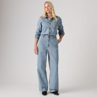 Levi's Heritage Jumpsuit - Womens - XS - Medium Wash / Broad City