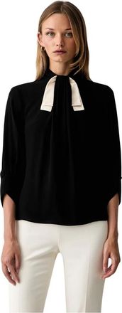 Elisabetta Franchi Shirt Blouse - Dames - Blouses - Zwart - S - Overhemden