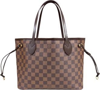 Louis Vuitton Damier Brown Damier Canvas Tote Bag (Pre-Owned)
