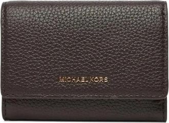 Michael Kors Bryant Small Pebbled Leather Convertible Pochette - Dames - Portefeuilles - Zwart - ONE Size - Leer - Accessoires