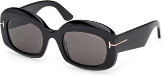 Tom Ford Sunglasses, unisex, Black, Size: 53 MM Carmen-02 Sunglasses