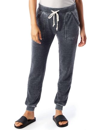 Alternative Long Weekend Jogger In Washed Black