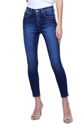L'agence Margot Crop Skinny Jeans in Columbia at Nordstrom, Size 23