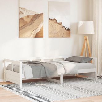 Berkfield Home Daybed without Mattress White 90x200 cm Solid Wood Pine