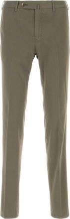 Pantaloni Torino Khaki Stretch Cotton Blend Silkochino Pant