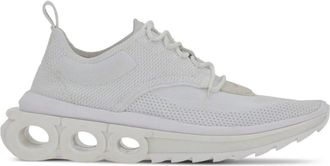 Ferragamo Sneakers met Gancini-zool