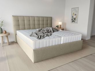 Collection Ab Polsterbett »Classic erhältlich in der Breite 180x200cm« Nur Rahmen, mit Lattenrost oder Komplett-Set inkl. King-Matratze(28cm)