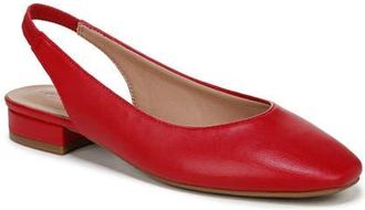 Life Stride Claire Slingback Flat in Red at Nordstrom, Size 9.5