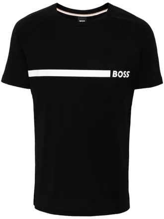 BOSS T-shirt con stampa - Nero