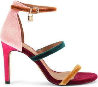 Kurt Geiger Womens Velvet Park Lane Sandals - Multicolour - Size UK 5