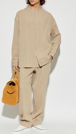 Jacquemus Pastro Shirt, Mens, Beige