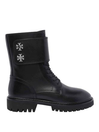 Tory Burch Logo Booties