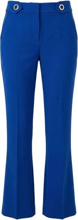 Trussardi Pantaloni Wide Leg - - Trousers - Donna - Blu - S