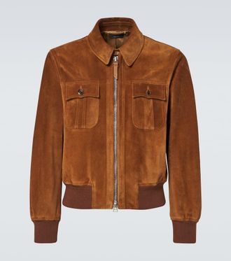 Tom Ford Giacca blouson in suede
