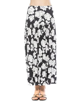 Alexia Admor Aven Dropped Waist Long Skirt
