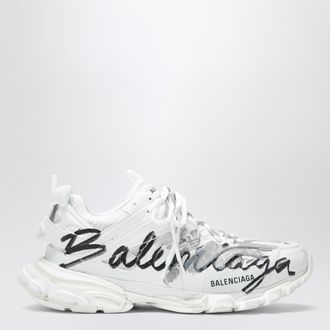 Balenciaga Track Signature sneakers in white/black