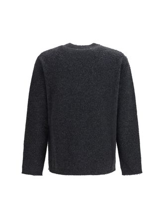 Golden Goose Merino Wool Crew Neck Sweater - Gray