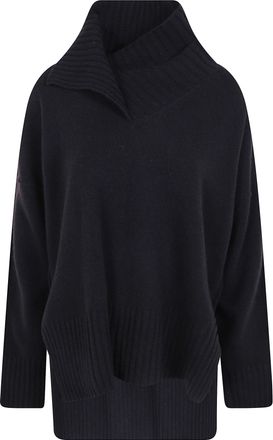 Pierantonio Gaspari Sweater High Neck High Neck Sweater With Patches