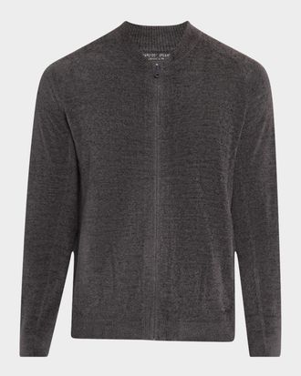 Barefoot Dreams Men & apos;s CozyChic Ultra Lite Full-Zip Jacket
