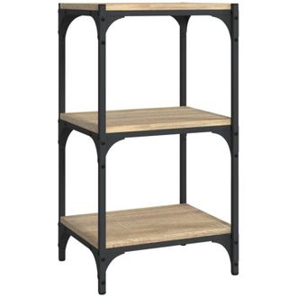 vidaXL Vidaxl - Estanter&iacute;a Contrachapada Y Acero Roble Sonoma 40x33x70,5 Cm