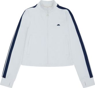 Ellesse Trainingsjacke ELLESSE, Damen, Gr. 34, sanftes wei&szlig;, Obermaterial: 92% Polyester, 8% Elasthan, Jacken Trainingsjacke, aus Polyester, mit Elasthan-Ante