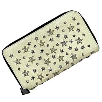 Jimmy Choo London Portafoglio in pelle Pre-owned - - Pre-owned - Donna - Beige - ONE SIZE