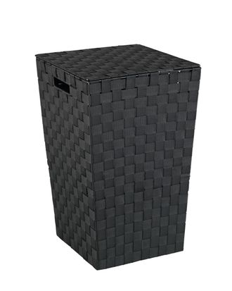 WENKO Cubo Para La Ropa Sucia Adria Square Negro Wenko