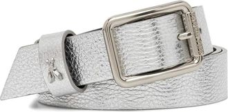 Patrizia Pepe Cintura in pelle - Argento