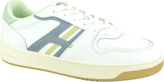 Hoff Wit + Blauwe Sneaker N. DZ - Heren - Sneakers - Wit - 41 EU - Schoenen